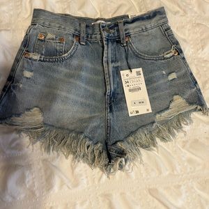 Zara jean shorts